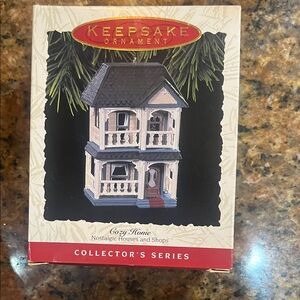 Keepsake Ornament Cozy Home 1993